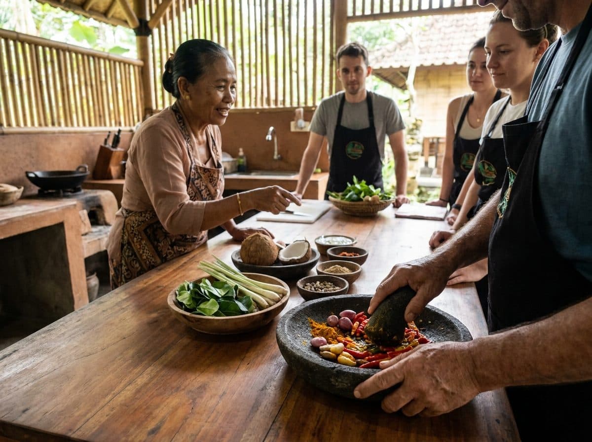What to pack for Bali and an Ubud cooking class — light clothes and closed-toe shoes